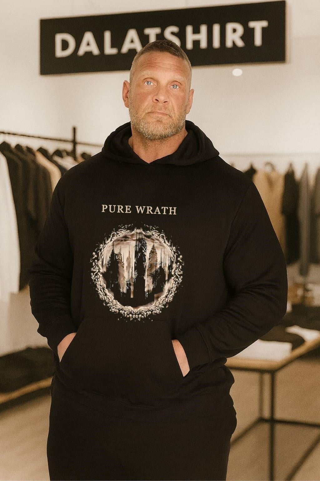 Pure Wrath Dark Tower Goth City Architectural Art shirt