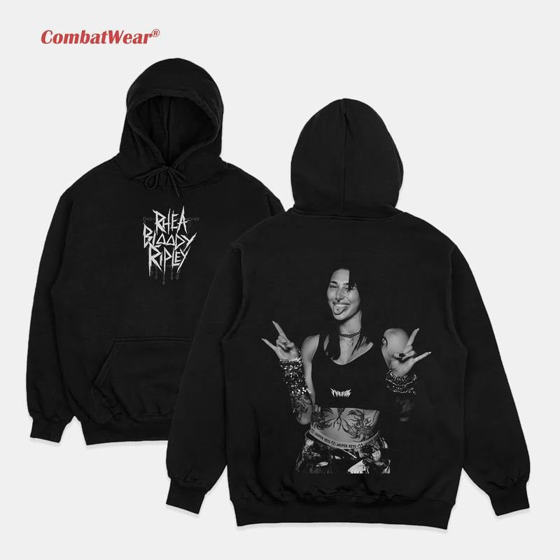 RHEA RIPLEY 4.0 HOODIE, Wrestling Hoodie, Wrestling Graphic Hoodie, 2025 Wrestler Shirt, Sports Shirt, Vintage Wresting...