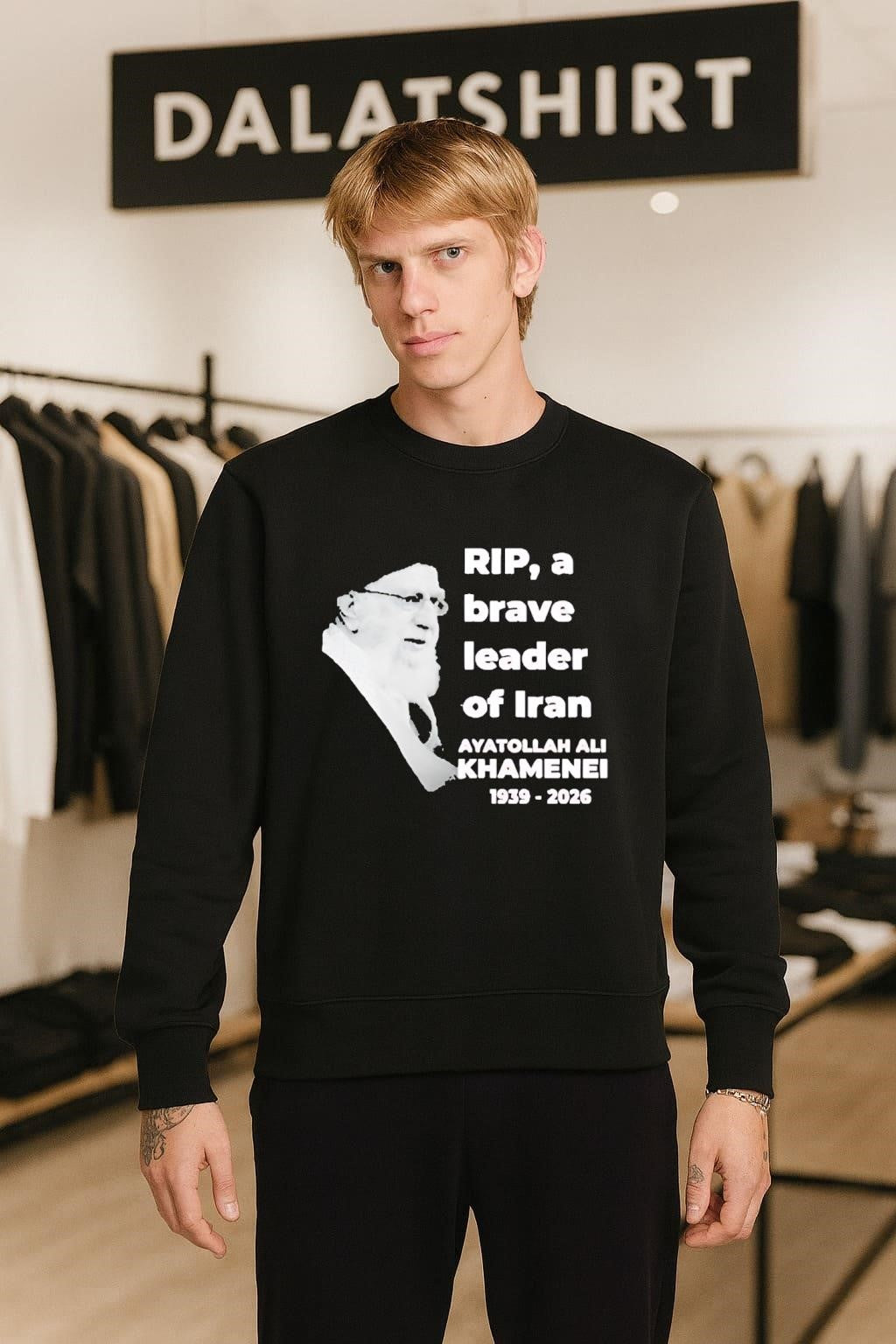 RIP a Brave Leader of Iran Ayatollah Ali Khamenei 1939-2026 shirt