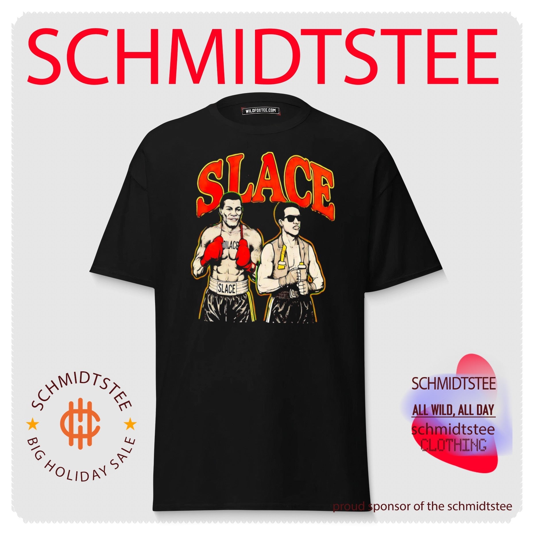 RJ Barrett Slace Vintage Boxing Tribute shirt