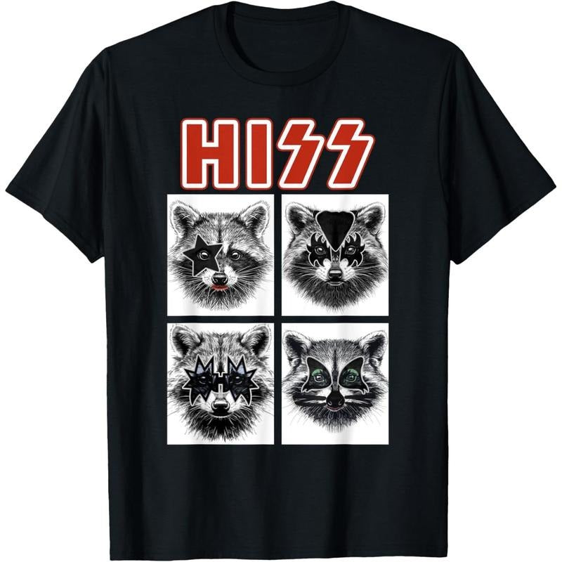 Raccoon Rock Music Band Concert Men Women  Funny Raccoon T-Shirt made in us Hoodie, Sweatshirt | TeeBloomCo.com