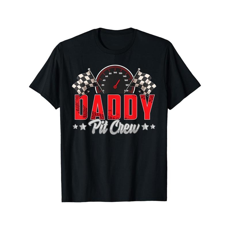Race Car Birthday Party Racing Family Daddy Pit Crew T-Shirt made in usa Hoodie, Sweatshirt | TeeBloomCo.com