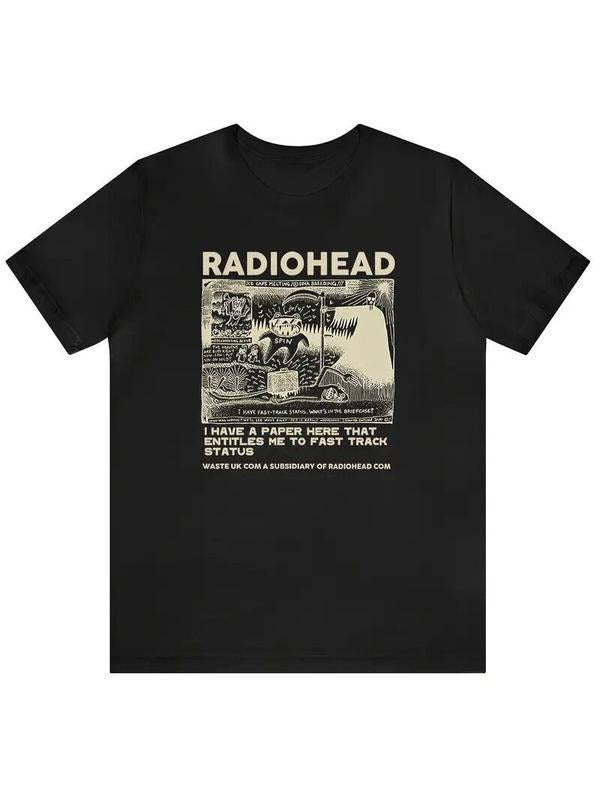 RadioHead Rock Band Vintage TShirt Hoodie, Sweatshirt | TeeBloomCo.com