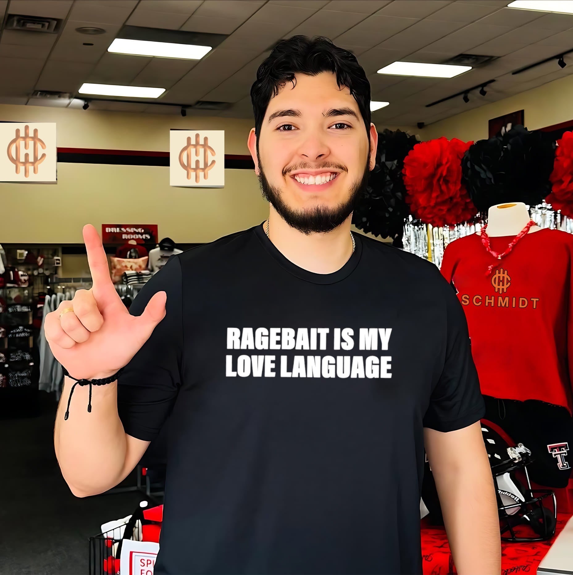 Ragebait Is My Love Language internet culture shirt