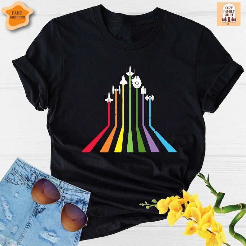 Rainbow Shirt, LGBTQ , Gay , Lesbian , LGBT , Gay Pride  Hoodie and sweater Sweatshirt | TeeBloomCo.com