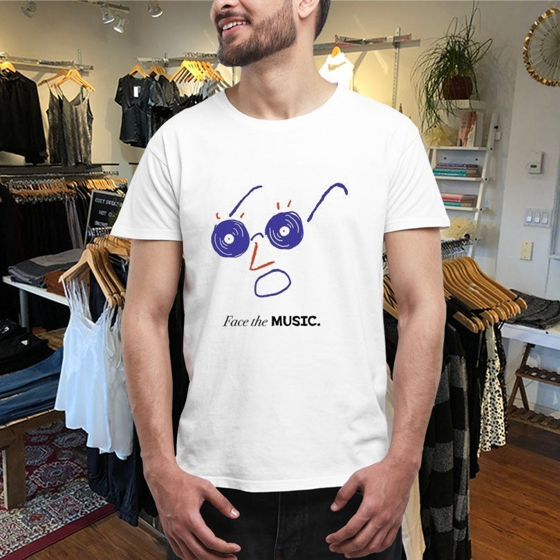 Rainy Heart Face The Music Shirts