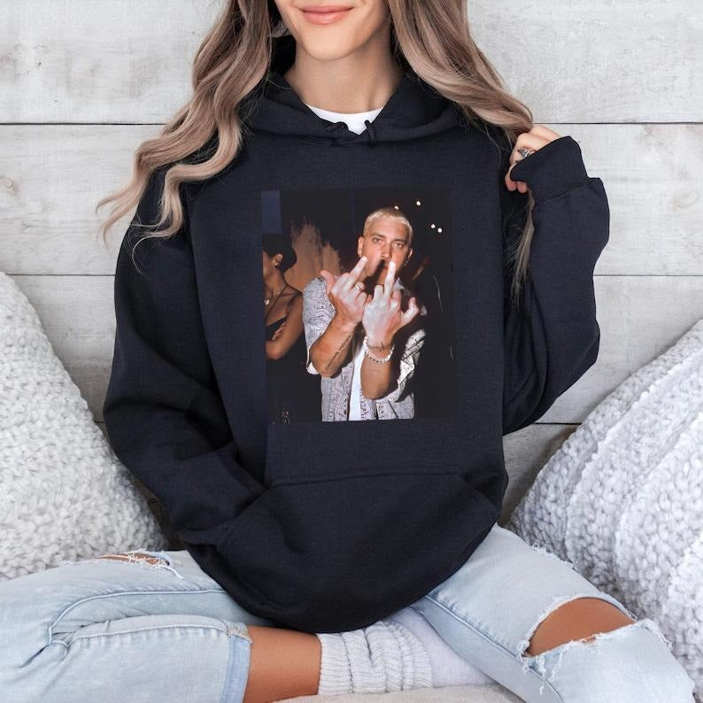 Rap God Hoodie, Rapper Shirt, HipHop Shirt, Slim Shady Shirt, EM Shirt, EM 114 Sweatshirt | TeeBloomCo.com