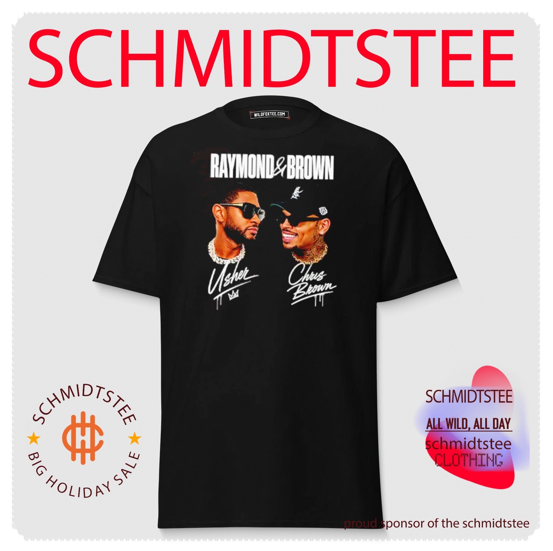 Raymond And Brown signature graphic shirt