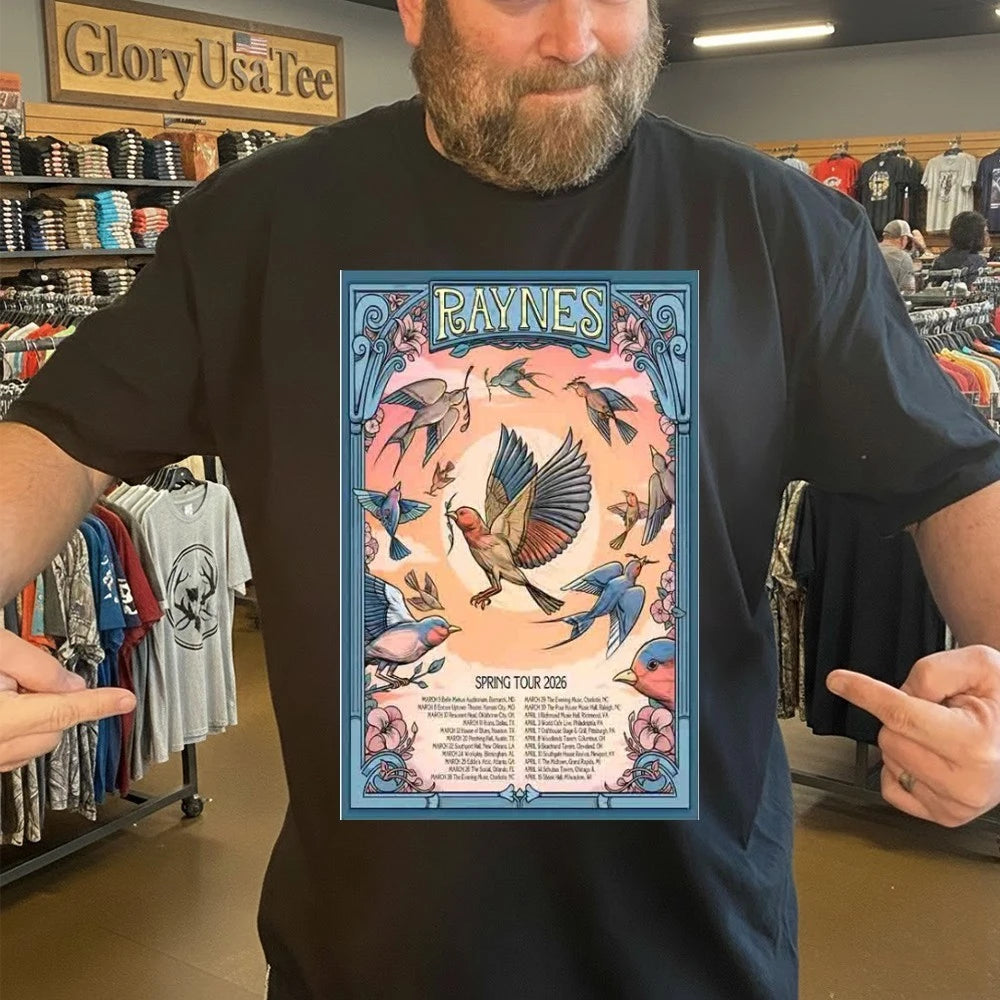 Raynes Spring Tour 26 Poster Shirt