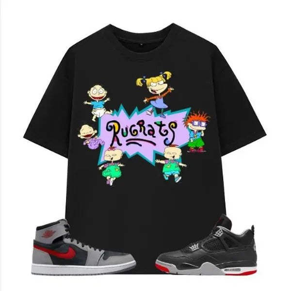Real Ru.grats Shirt Black Graphic, Shirt to match Sneakers Hoodie, Sweatshirt | TeeBloomCo.com
