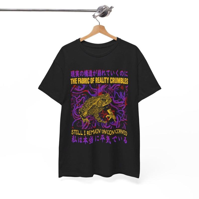 Reality Crumbles Frog T-Shirt Hoodie, Sweatshirt | TeeBloomCo.com