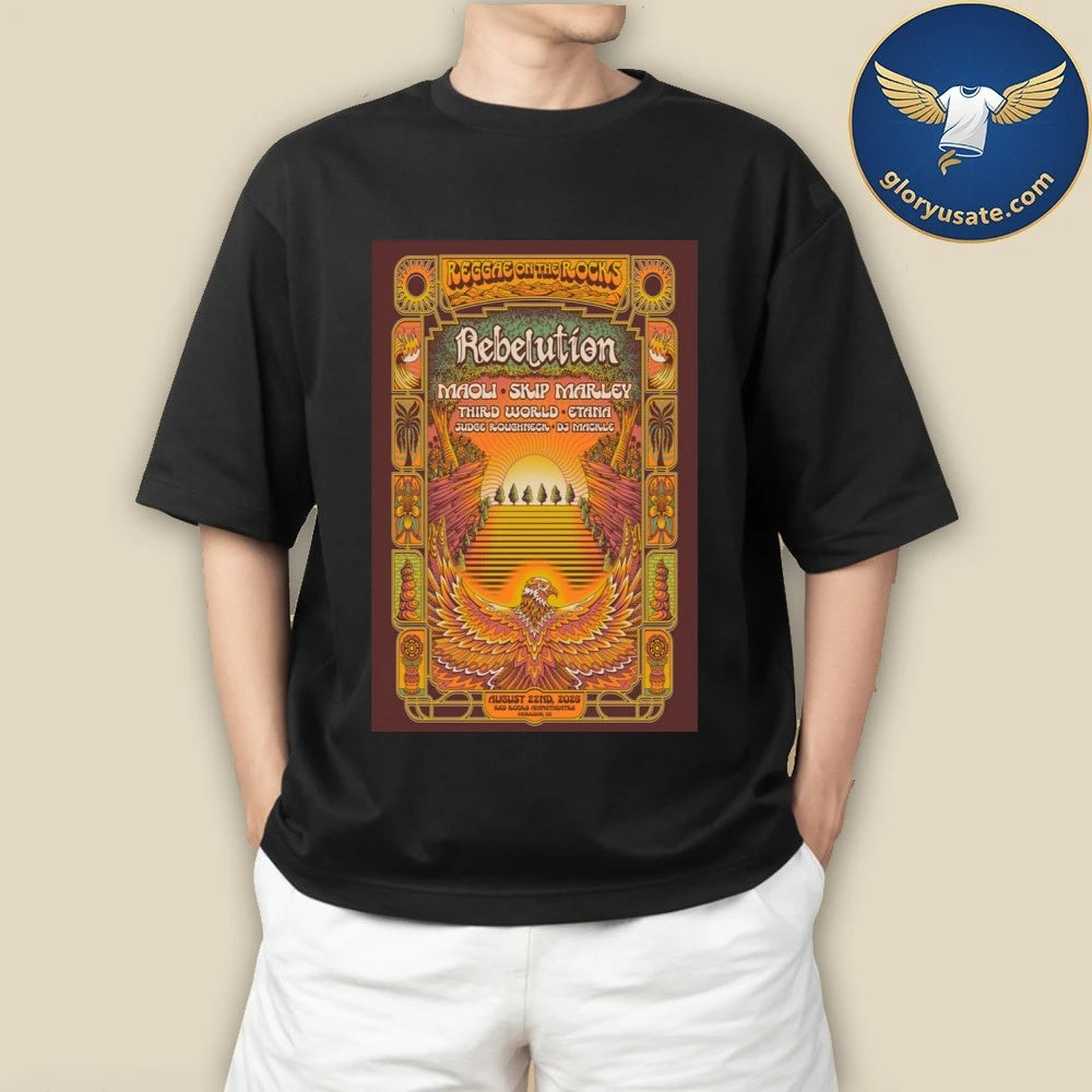 Rebelution Aug 22 2026 Red Rocks Amphitheatre Morrison CO Poster Shirt