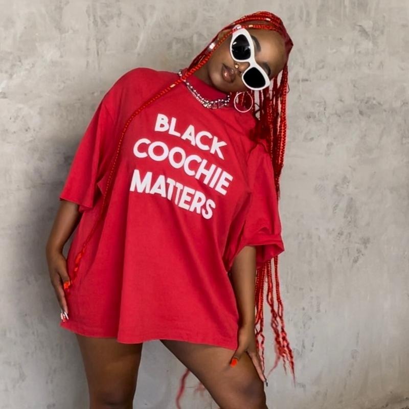 Red BCM Mock Neck T-Shirt Hoodie, Sweatshirt | TeeBloomCo.com