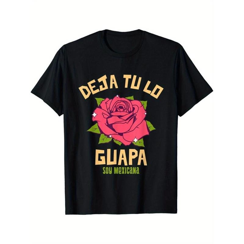 Red Rose T-Shirt Women's Mexican T-Shirt Made in USA Hoodie, Sweatshirt | TeeBloomCo.com