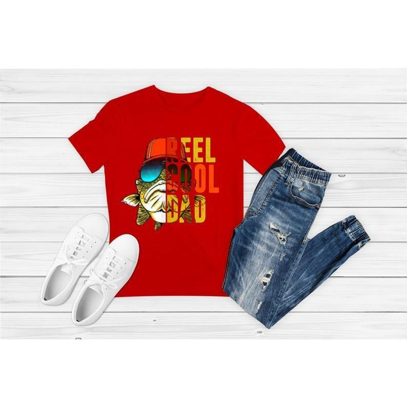 Reel Cool Dad T Shirt Hoodie Sweater Father's Day Gift for Dad Cool Dad Club For Dad Sweatshirt Dad | TeeBloomCo.com