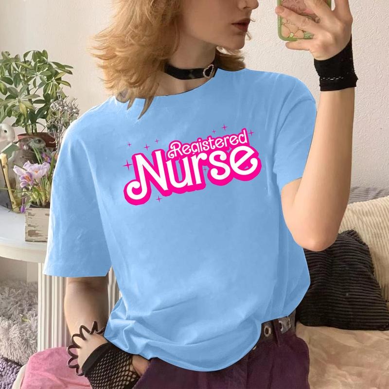 Registered Nurse - Staff Nursing Unisex T-Shirt, Cotton 100%, Top Trending Fashion Hoodie, Sweatshirt | TeeBloomCo.com