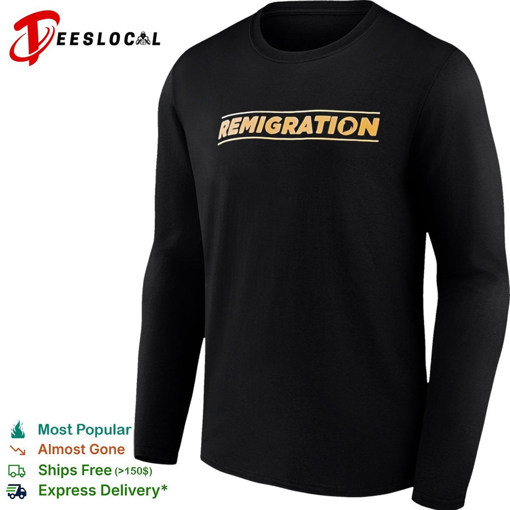 Remigration logo shirt