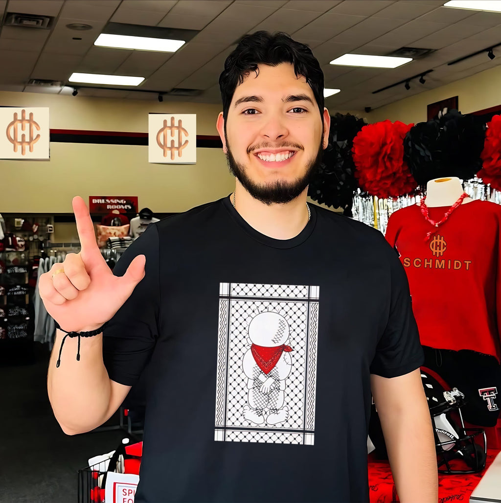 Renaud Palestine Character illustration shirt
