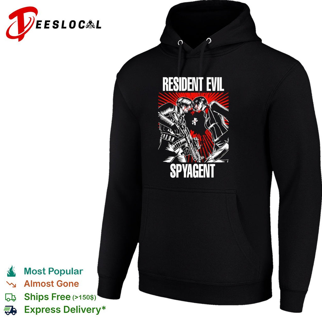 Resident Evil Spyagent Leon Kennedy Ada Wong shirt