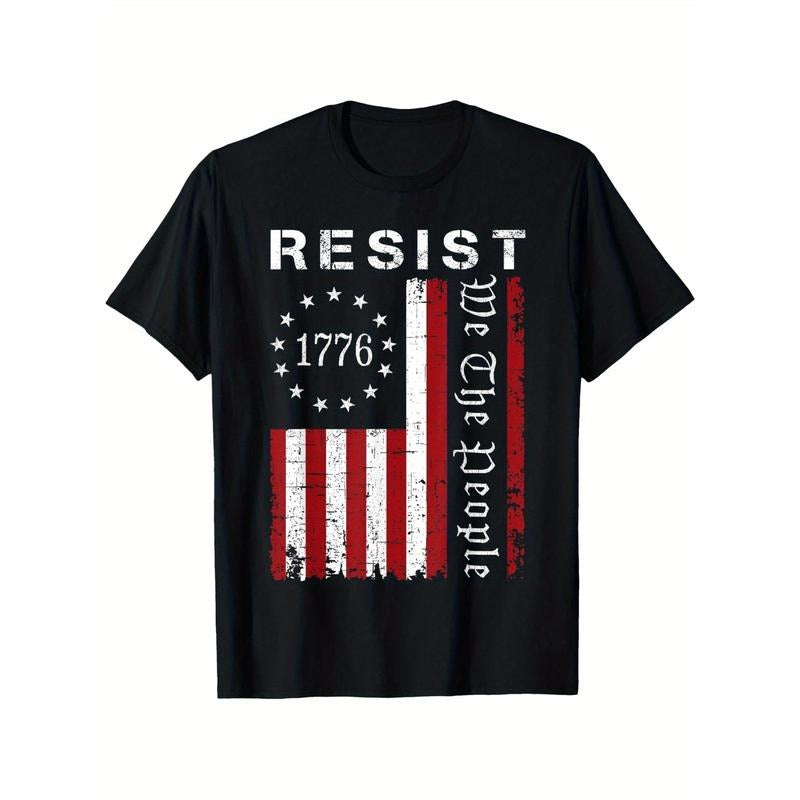 Resist Hands Off Vintage We The People American Flag Protest T-Shirt Hoodie, Sweatshirt | TeeBloomCo.com