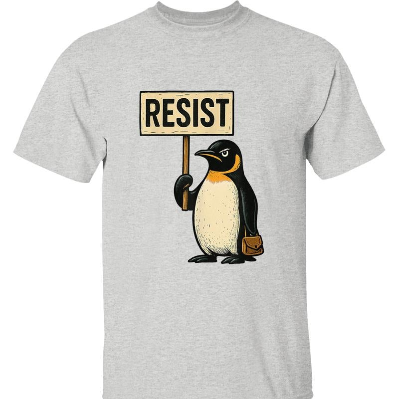 Resist Penguin T-Shirt