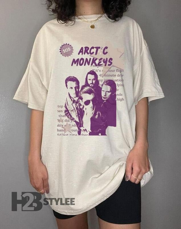Retro Arctic Monkeys The Car Tour T-Shirt, World Music Fan Gift Tee Hoodie, Sweatshirt | TeeBloomCo.com