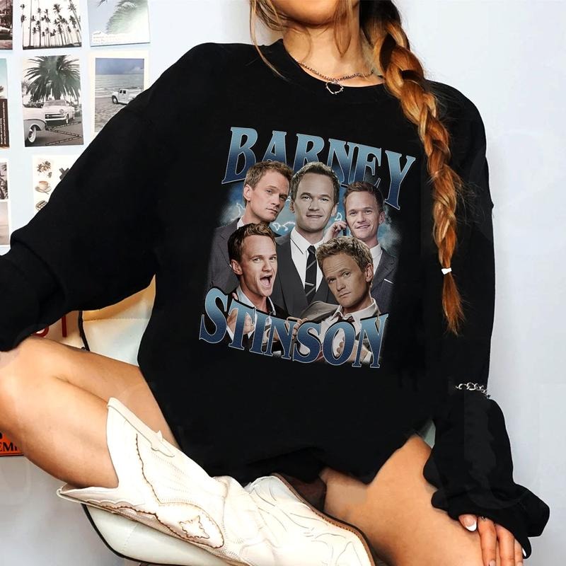 Retro Barney HIMYM T-Shirt Sweatshirt Hoodie Unisex | TeeBloomCo.com