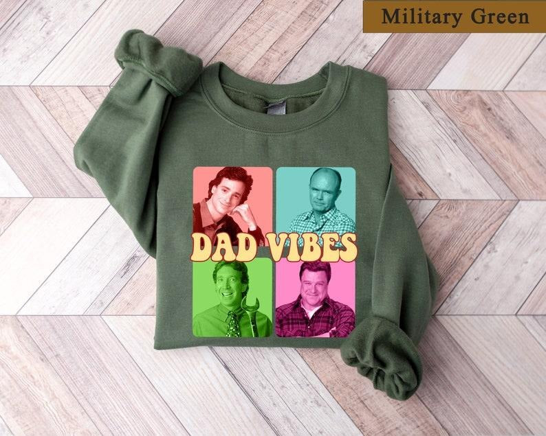 Retro Dad Vibes Shirt, Fathers Day Gift For Him, Funny Dad Shirt, Gift for Dad, Fathers Day Shirt, Husband Gift, 90's Dad...