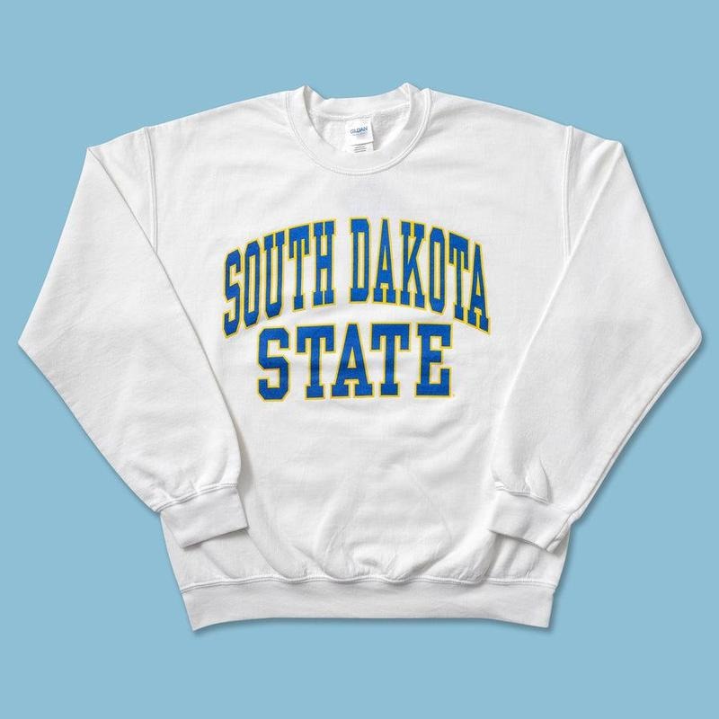 Retro South Dakota State Sweater - Old School Wear Cotton Menswear Hoodie Sweatshirts T-Shirts | TeeBloomCo.com
