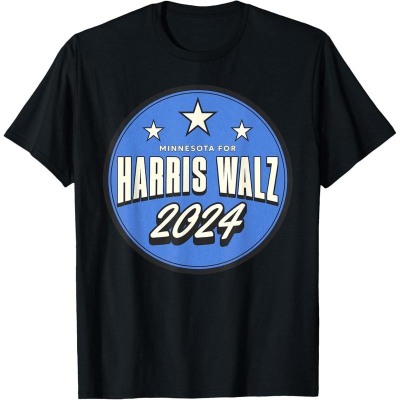 Retro Vintage Minnesota Kamala Harris Walz 2024 T-Shirt made in usa Hoodie, Sweatshirt | TeeBloomCo.com