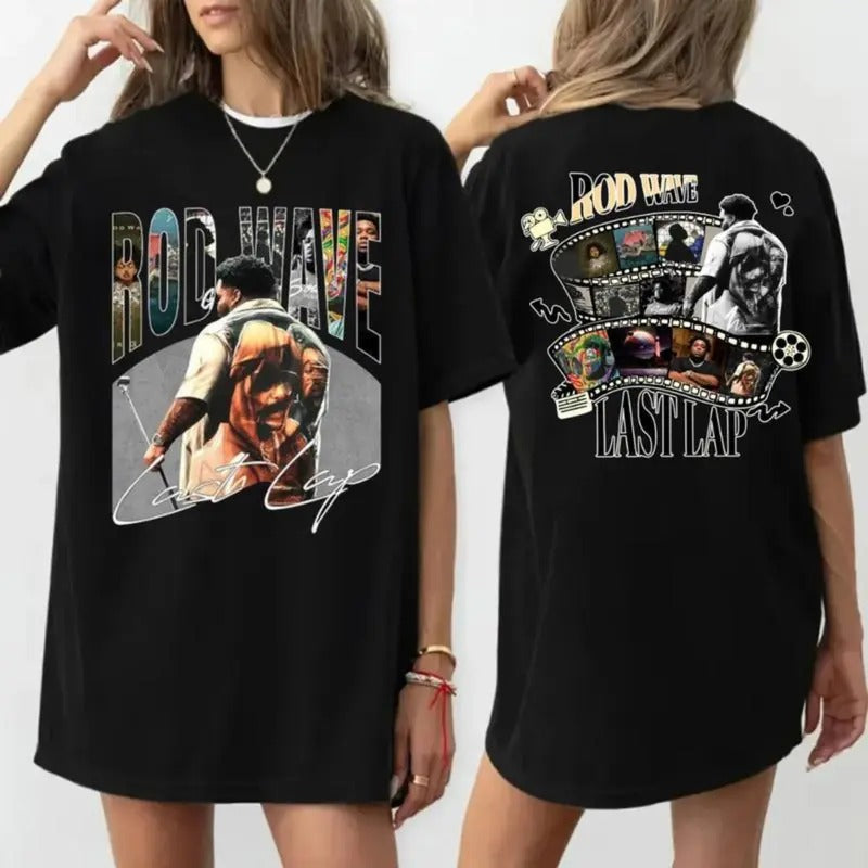 Retro Vintage Rd Wavee Last Lap Two Sides Tshirt Sweatshirt Hoodie, Rd Wave 2024, Hip Hop Concert Shirt, Hiphop Birthday,...