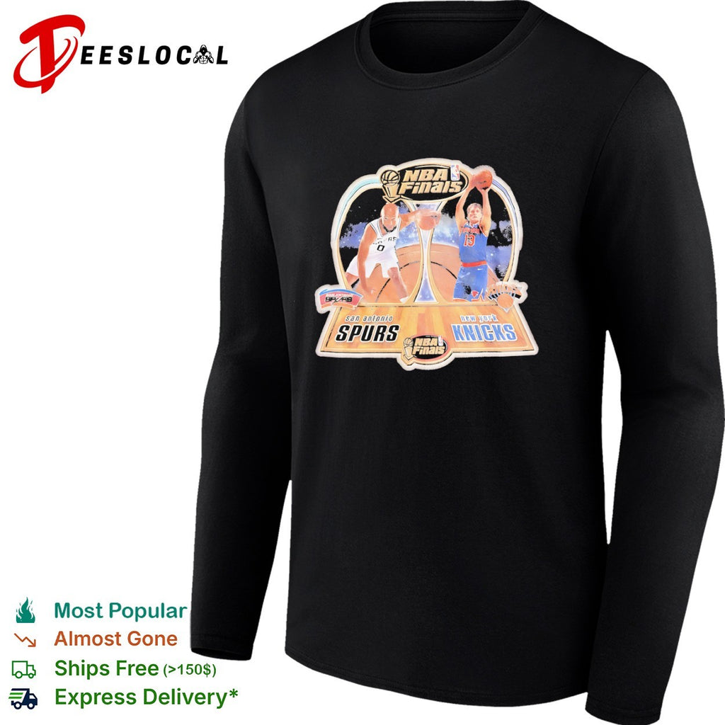 Richard Jefferson San Antonio Spurs vs Jalen Brunson New York Knicks NBA Finals shirt