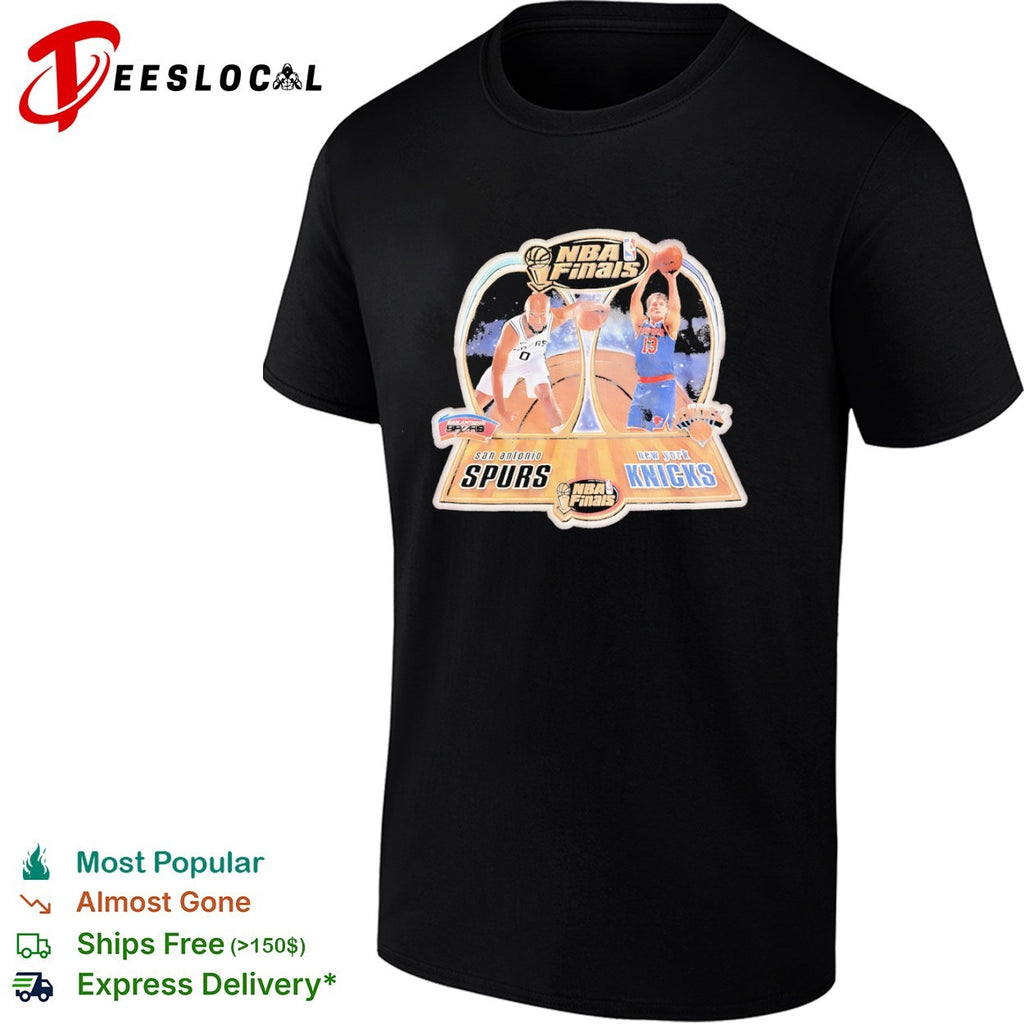 Richard Jefferson San Antonio Spurs vs Jalen Brunson New York Knicks NBA Finals shirt