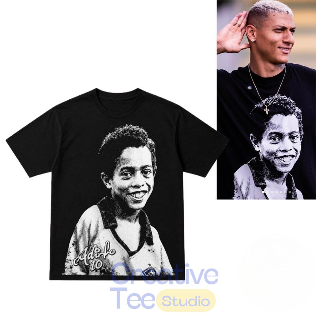 Richarlison de Andrade Wearing Ronaldinho Young T-Shirt