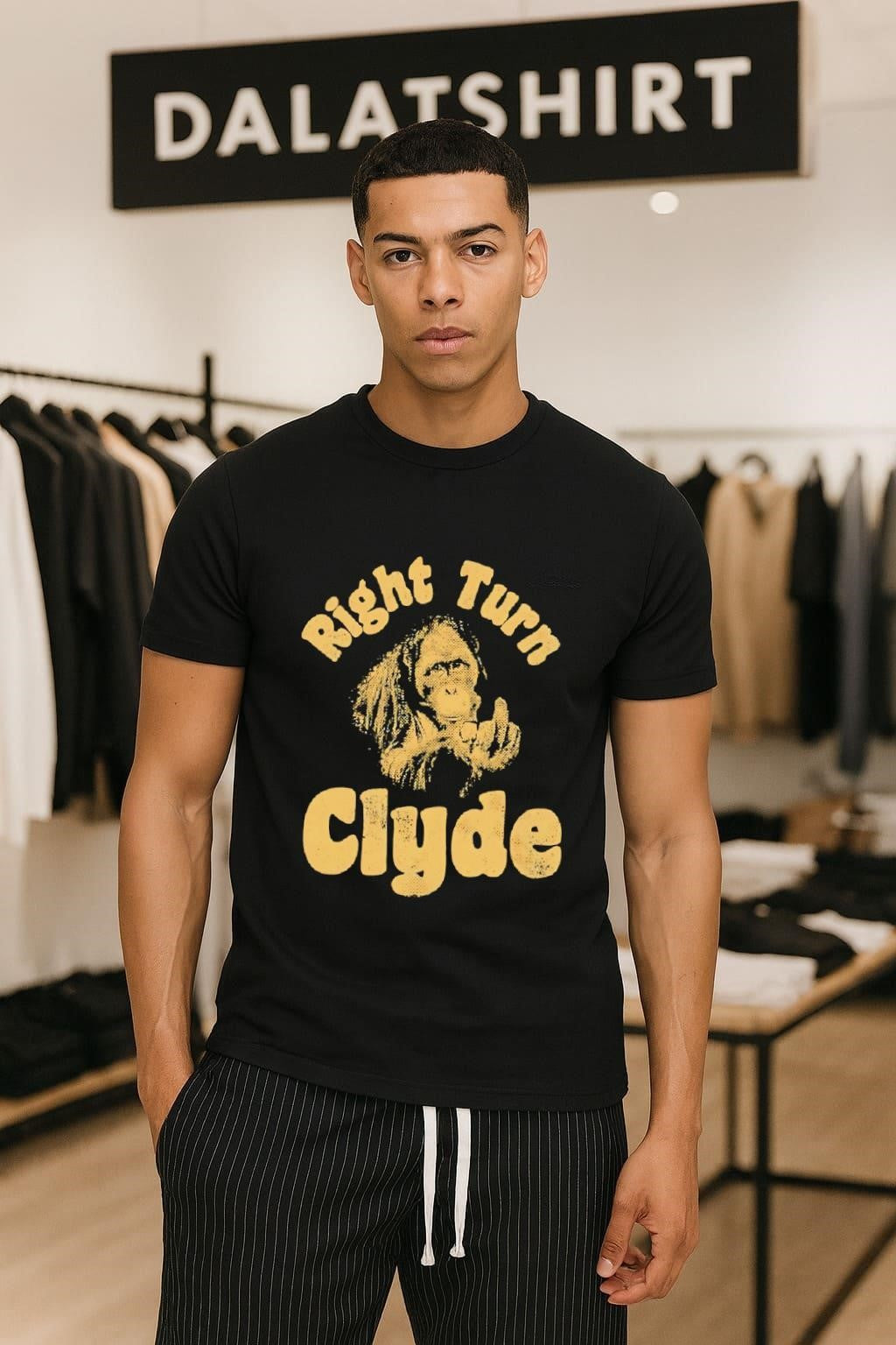 Right Turn Clyde Every Which Way But Loose Orangutan shirt