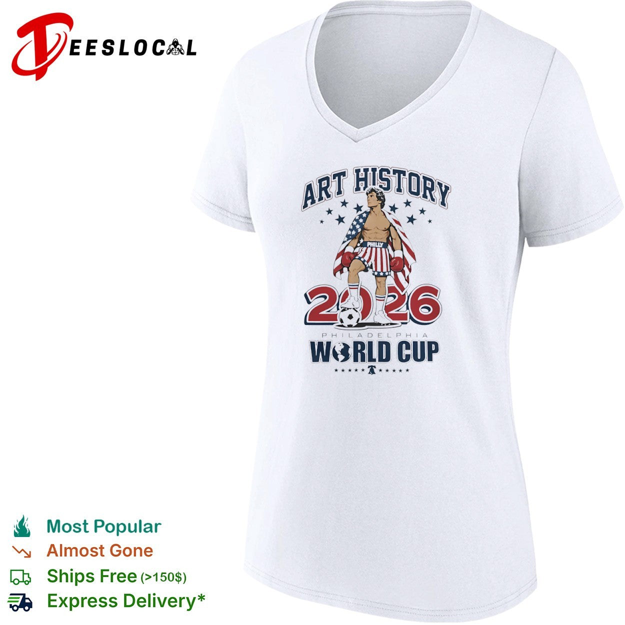 Rocky Balboa Philadelphia World Cup 2026 shirt