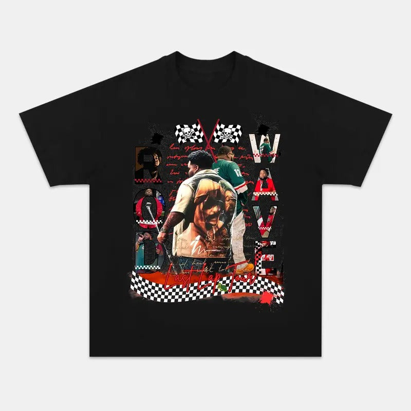 Rod Wave 2024 Last Lap Tour Tee, Hip Hop Graphic Shirt Hoodie, Sweatshirt | TeeBloomCo.com