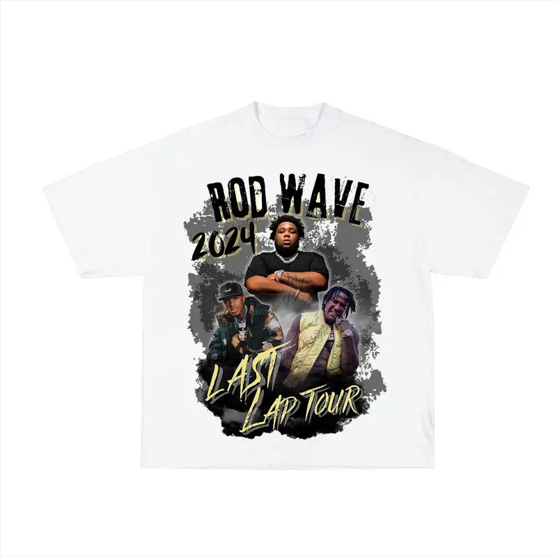 Rod Wave Graphic Tee, Last Lap Tour Shirt Hoodie, Sweatshirt | TeeBloomCo.com