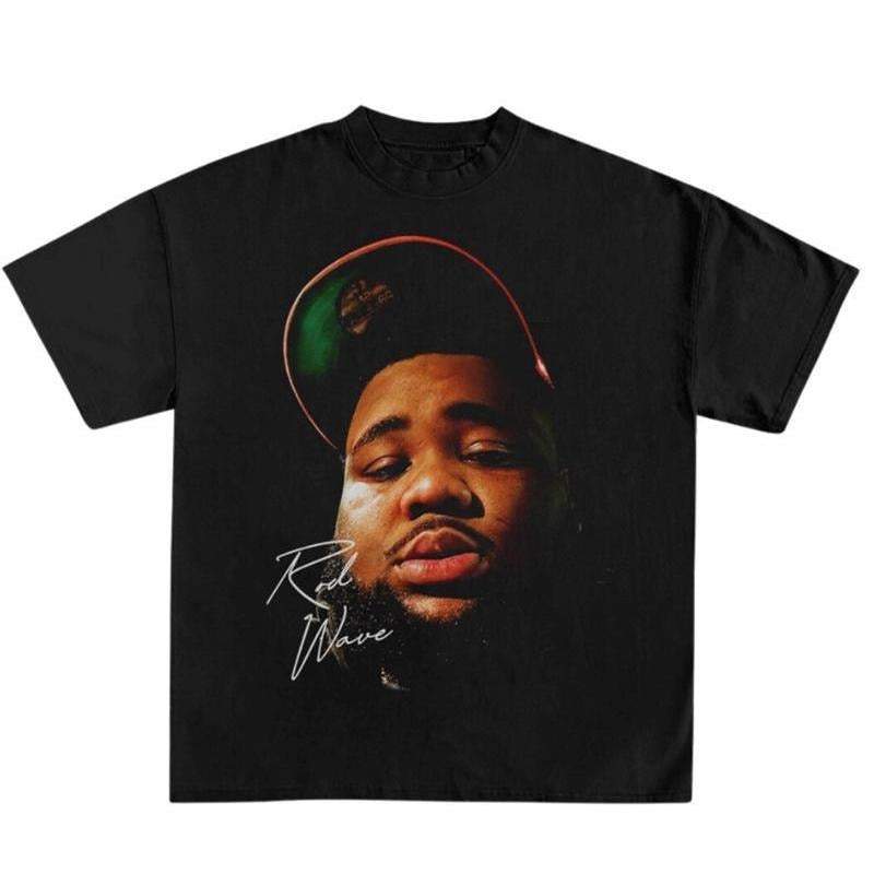 Rod Wave Shirt Rapper Hip Hop Signature Big Face Graphic Streetwear Fashion Hoodie, Sweatshirt | TeeBloomCo.com