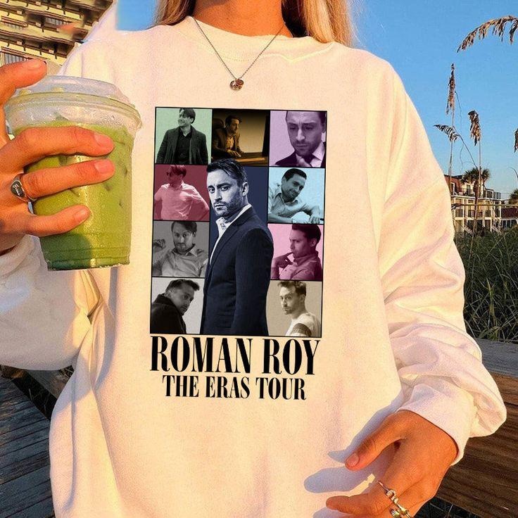 Roman Roy The Eras Tour Sweatshirt, Roman Roy Sweatshirt, Vintage Roman Roy Sweatshirt, Kendall Roy Sweatshirt T-Shirts,...
