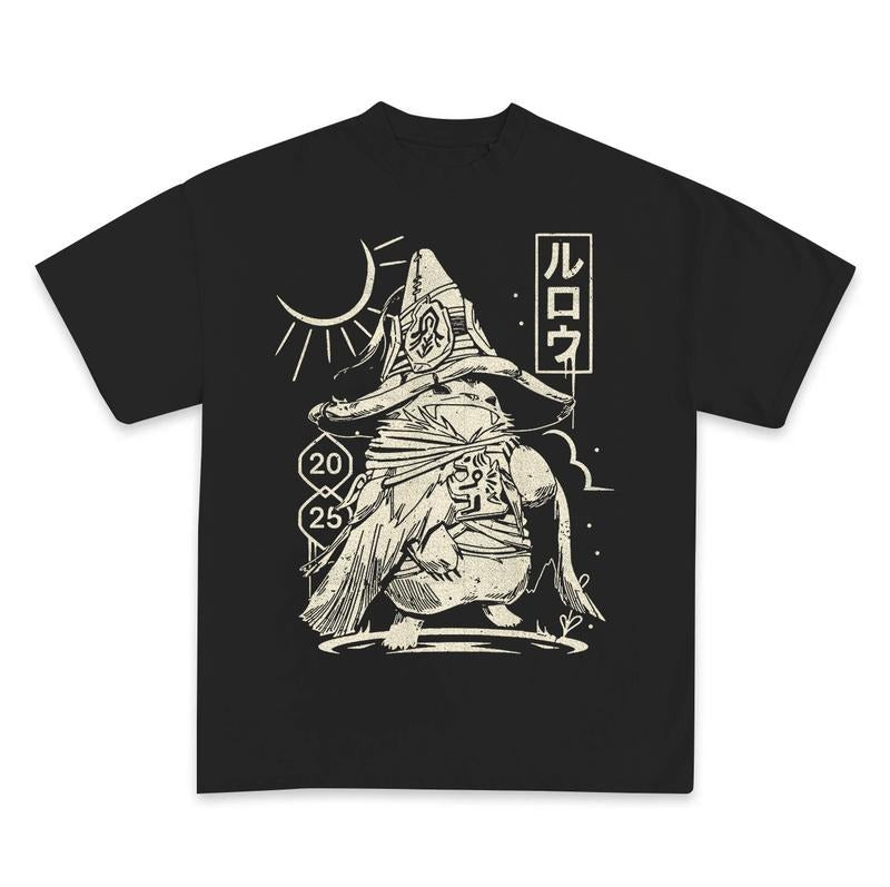 Rove WudWud Monster Hunter Wilds shirt, gaming tee, Fantassy Adventure Unisex cotton Tshirt, Monter Hunter videogame, MH...