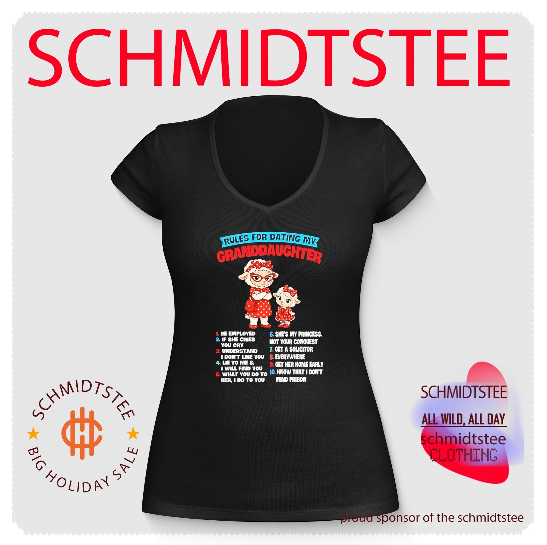 Rules for dating my granddaughter cartoon sheep shirt