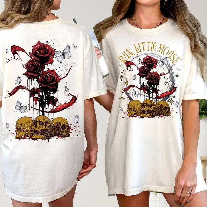 Run Little Mouse T-Shirt, Haunting Adeline Sweatshirt, Cat And Mouse Duet Hoodie, Book Lover Gift, Dark Romance Merch,...