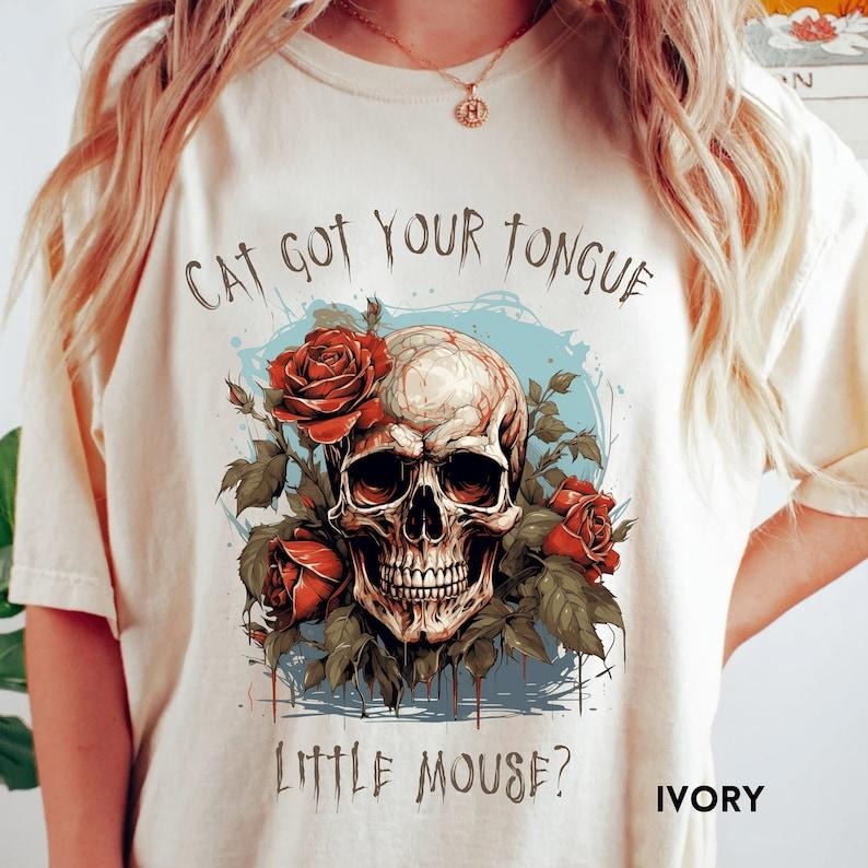 Run Little Mouse Tee Shirt, Haunting Adeline Shirt, Dark Romance Merch, Smut Reader Tee, Book Lover Gift Hoodie, Sweatshirt