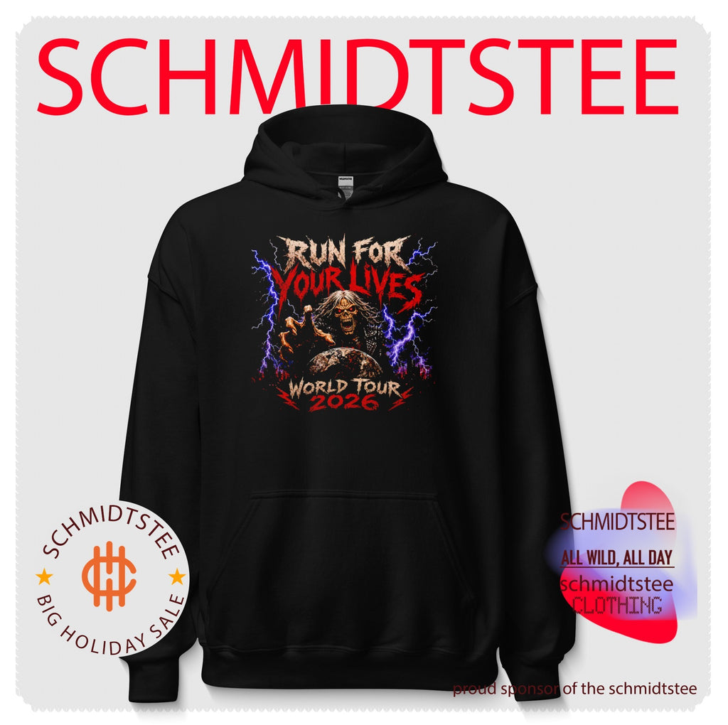 Run for Your Lives World Tour 2026 graphic shirt