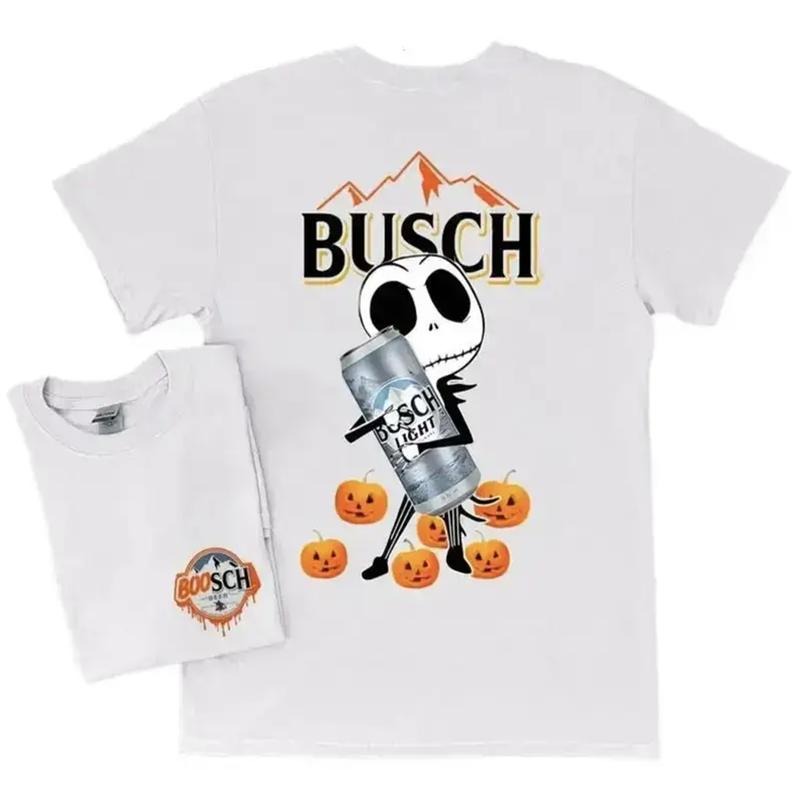 Halloween Boosch Light Tee 2 sides