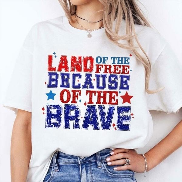 Cute Glitter American Flag Shirt, Memorial Day and 4th of July T-Shirt Sweatshirt, Easy-to-Wear Patriotic Tee, Summer...