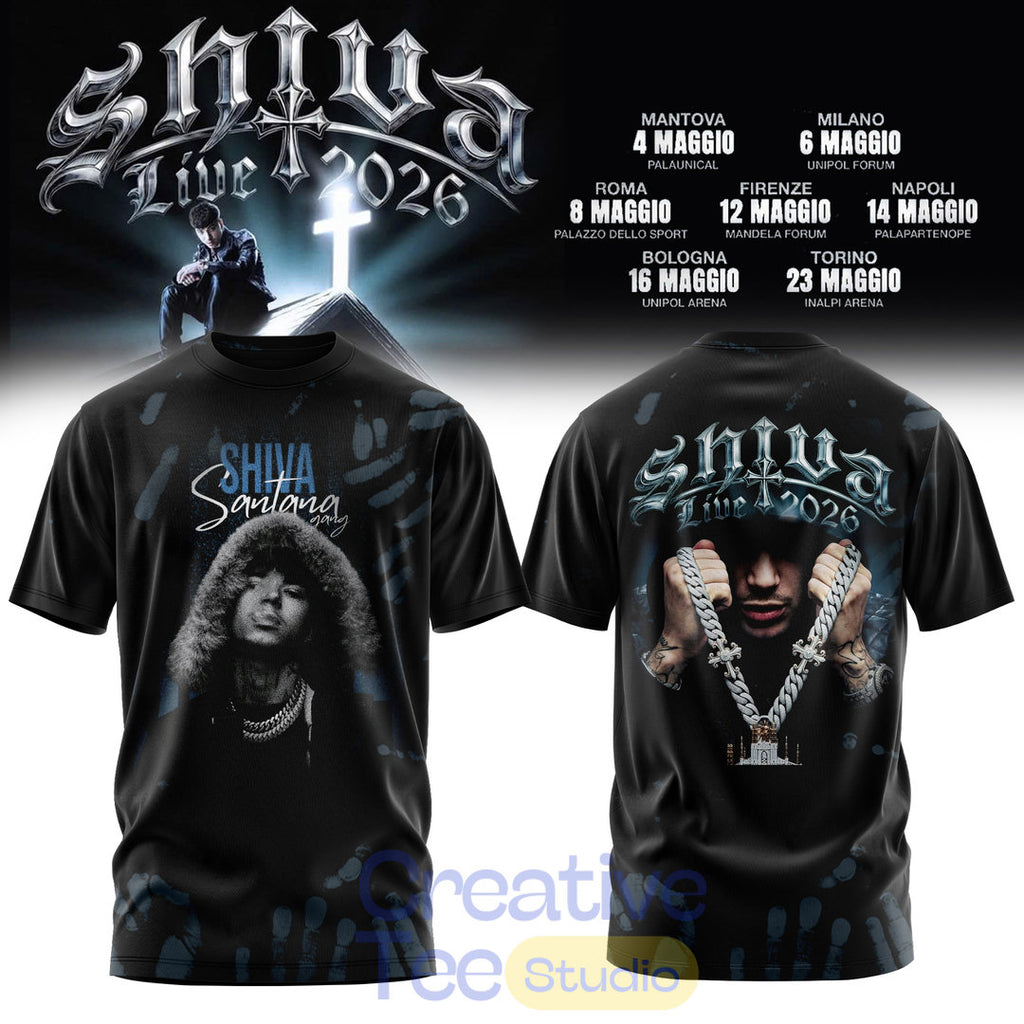 SANTANA SHIVA 2026 Tour T-Shirt