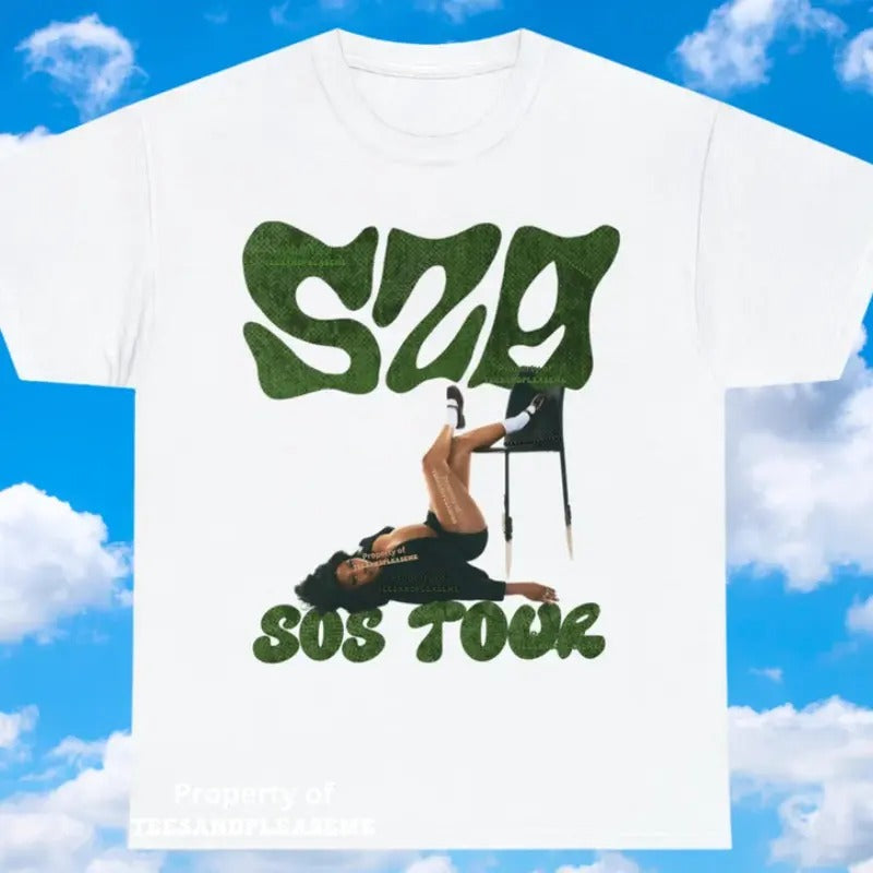 SZA Shirt SOS Shirt Sza Tour Concert Shirt Sza Fan Shirt Hoodie, Sweatshirt | TeeBloomCo.com