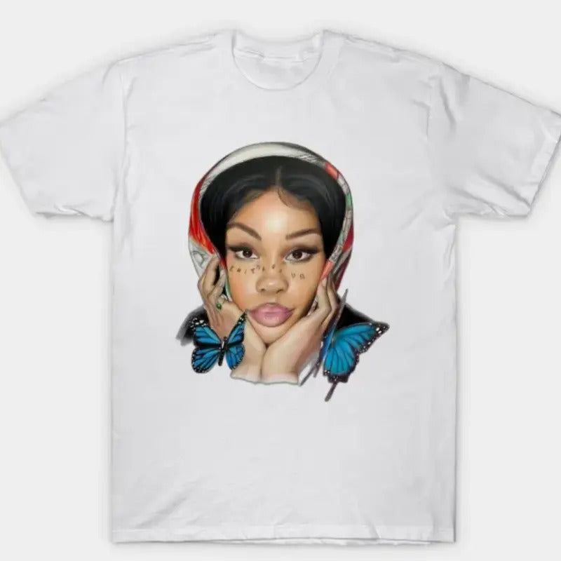 SZA Solana Big Face T-Shirt, SZA Tour Shirt Hoodie, Sweatshirt | TeeBloomCo.com